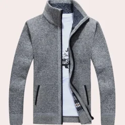 Truien & Vesten Heren*Casual gebreid herenvest voor de zomer