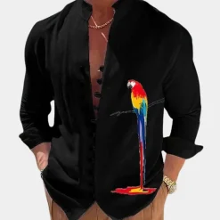 Shirts Heren*Casual herenoverhemd voor de zomer