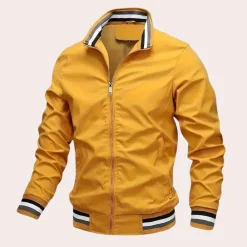 Jassen Heren*Casual zomer herenjack Oranje