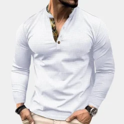 Shirts Heren*Casual T-shirt met korte mouwen voor heren - Perfect voor de Zomer