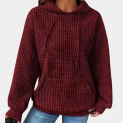 Truien & Vesten Dames*Casual zomer capuchon met trekkoord voor dames