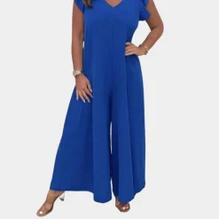 Jurken & Jumpsuits Dames*Casual zomer jumpsuit-jurk voor dames
