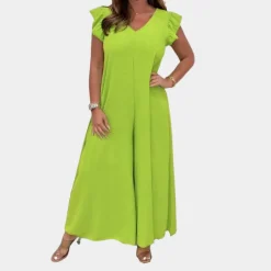 Jurken & Jumpsuits Dames*Casual zomer jumpsuit-jurk voor dames