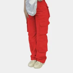 Broeken & Rokken Dames*Cecilia - Luchtige cargobroek voor dames met meerdere zakken, ideaal voor de zomer