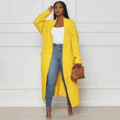 Truien & Vesten Dames*CELESTINA - Casual en lang zomer vest