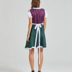 Jurken & Jumpsuits Dames*Celestine - Betoverende zomerse traditionele jurk voor dames Paars