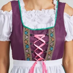 Jurken & Jumpsuits Dames*Celestine - Betoverende zomerse traditionele jurk voor dames Paars