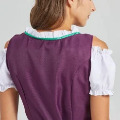 Jurken & Jumpsuits Dames*Celestine - Betoverende zomerse traditionele jurk voor dames Paars