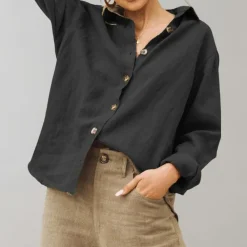 Blazers & Blouses Dames*Celine - Luchtige zomerse casual damesblouse