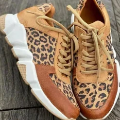 Damesschoenen*CELINE - Trendy zomersneakers voor dames Luipaard