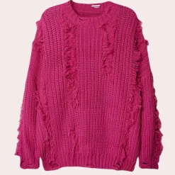 Truien & Vesten Heren*CHAPELLE - Luchtige Zomertrui voor Heren Roze