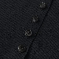 Truien & Vesten Dames*CHARIBEL - Geraffineerd Zomervest voor Dames Zwart