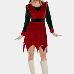 Jurken & Jumpsuits Dames*CHARLIZE - Luxe Zomerjurk voor Dames Rood