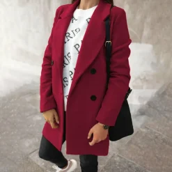 Jassen Dames*CHARLOTTE - Lange winterjas voor dames