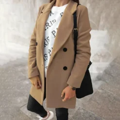 Jassen Dames*CHARLOTTE - Lange winterjas voor dames