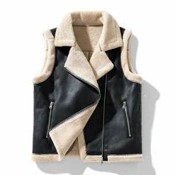 Truien & Vesten Dames*CHARLOTTE - Luchtig sherpa vest voor de zomer