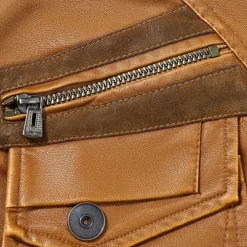 Jassen Heren*CHARSIAN - Comfortabele Zomerjas voor Heren Bruin