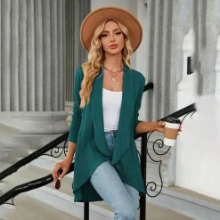 Truien & Vesten Dames*CHRISTABEL - Stijlvol zomer vest voor vrouwen