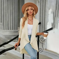 Truien & Vesten Dames*CHRISTABEL - Stijlvol zomer vest voor vrouwen