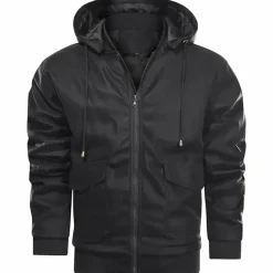 Leren Jassen Heren|Jassen Heren*Christian | Mat leren zomerjack