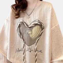 Truien & Vesten Dames*CHRISTINA - Trendy Zomerse Trui met Textuur voor Dames