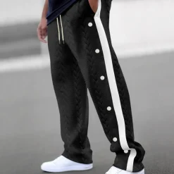 Broeken Heren*Christos - Luchtige zomer herenbroek met flexibele tailleband