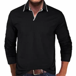 Shirts Heren*Cipactli - Comfortabel heren-T-shirt met V-hals voor de zomer