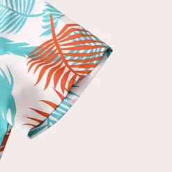 Sets Heren*Claiborne - Heren Hawaiian tweedelige zomerkledingset voor de zomer