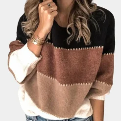 Truien & Vesten Dames*Claire - Chique Gestreepte Damestrui voor de Zomer