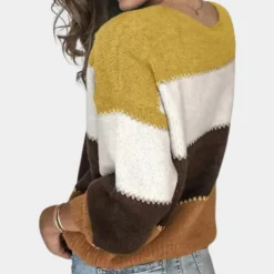 Truien & Vesten Dames*Claire - Chique Gestreepte Damestrui voor de Zomer