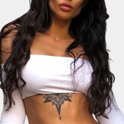 Topjes & Shirts Dames*Classy off-shoulder zomerse damestop