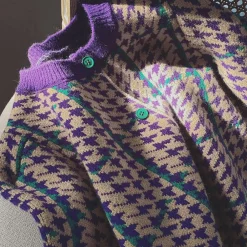 Truien & Vesten Dames*CLAUDETTA - Geraffineerd Zomervest voor Dames Groen