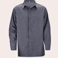 Shirts Heren*Claudio - Klassiek herenoverhemd met lange mouwen voor de zomer