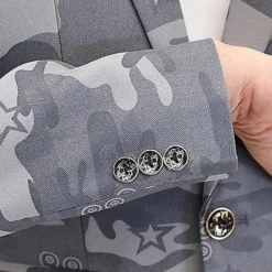 Jassen Heren*Claudiu - Trendy camouflage zomerjasje voor heren
