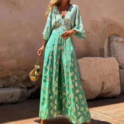 Jurken & Jumpsuits Dames*Codruta - Stijlvolle zomerse jumpsuit voor dames