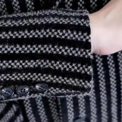 Jassen Heren*COLVERT - Klassieke Jas voor Heren Grijs