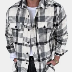 Shirts Heren*Comfortabel casual herenoverhemd voor de zomer