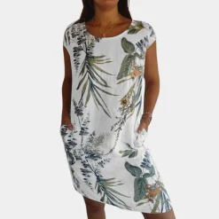 Jurken & Jumpsuits Dames*Comfortabel en luchtig zomerjurkje voor dames