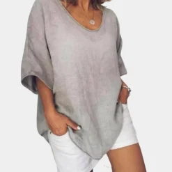 Blazers & Blouses Dames*Comfortabel en oversized T-shirt voor dames - Perfect voor de zomer