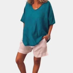 Blazers & Blouses Dames*Comfortabel en oversized T-shirt voor dames - Perfect voor de zomer