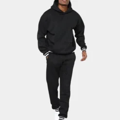 Sets Heren*Comfortabel heren joggingpak voor de zomer Zwart