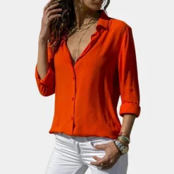 Topjes & Shirts Dames*Comfortabel zomers damesshirt
