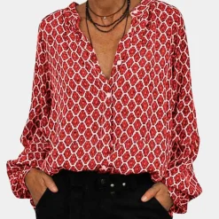Blazers & Blouses Dames*Comfortabele damesblouse voor de zomer