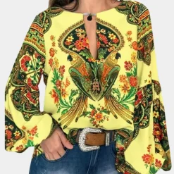 Blazers & Blouses Dames*Comfortabele en lichtgewicht damesblouse voor de zomer