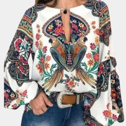 Blazers & Blouses Dames*Comfortabele en lichtgewicht damesblouse voor de zomer