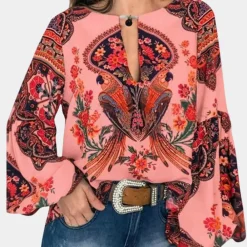 Blazers & Blouses Dames*Comfortabele en lichtgewicht damesblouse voor de zomer