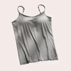 Topjes & Shirts Dames*Comfortabele gewatteerde tanktop voor de zomer