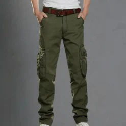 Broeken Heren*Comfortabele zomerse cargo broek voor heren