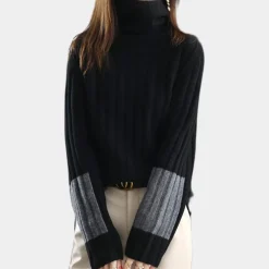 Truien & Vesten Dames*Comfortabele zomerse coltrui voor dames