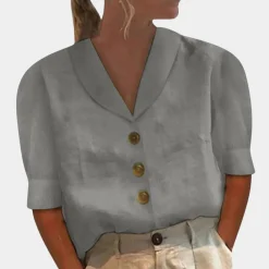 Topjes & Shirts Dames*Comfortabele zomerse damestop